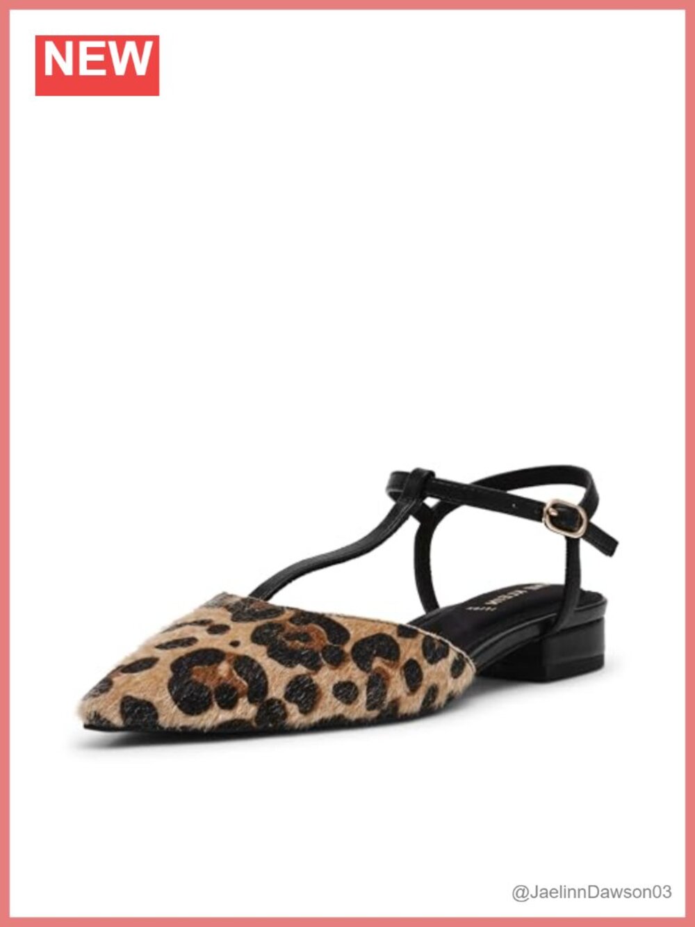 Anne Klein Emily Ballet Flat Leopard PU